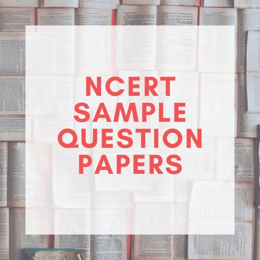 NCERT SAMPLE QUESTION PAPER